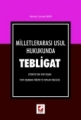 Milletlerarası Usul Hukukunda Tebligat