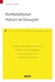 Konkordatonun Hüküm ve Sonuçları