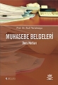 Muhasebe Belgeleri Ders Notları