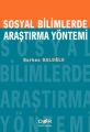 Sosyal Bilimlerde Araştırma Yöntemi