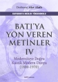Batıya Yön Veren Metinler 4