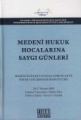 Medeni Hukuk Hocalarına Saygı Günleri