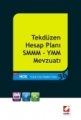  Tekdüzen Hesap Planı  SMMM - YMM Mevzuatı