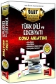 ÖABT Türk Dili ve Edebiyatı Konu Anlatımı 2013