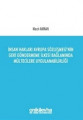 İnsan Hakları Avrupa Sözleşmesi'nin Geri Göndermeme İlkesi Bağlamında Mültecilere Uygulanabilirliği