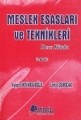 Meslek Esasları ve Teknikleri Ders Kitabı