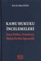 Kamu Hukuku İncelemeleri