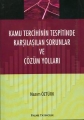 Kamu Tercihinin Tespitinde Karşılaşılan Sorunlar