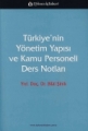 Türkiye’nin Yönetim Yapısı ve Kamu Personeli
