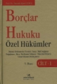 Borçlar Hukuku & Özel Hükümler Cilt:1