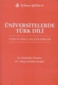 Üniversitelerde Türk Dili