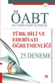 ÖABT Türk Dili Ve Edebiyatı Öğretmenliği 25 Deneme