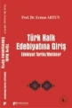 Türk Halk Edebiyatına Giriş