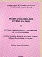 Anadolu Dialektolojisi Üzerine Malzeme II