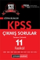 KPSS Eğitim Bilimleri Tamamı Çözümlü Son 11 Yıl Fasikül Çıkmış Sorular 2015