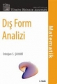 Dış Form Analizi (Matematik)
