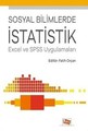 Sosyal Bilimlerde İstatistik