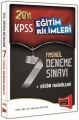 KPSS Eğitim Bilimleri 7 Fasikül Deneme + Çözüm Fasikülleri 2014