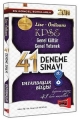 KPSS Lise-Önlisans Vatandaşlık Bilgisi 41 Deneme Sınavı 2014