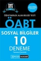 KPSS ÖABT Sosyal Bilgiler Tamamı Çözümlü 10 Deneme 2015
