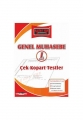 1. Sınıf Genel Muhasebe Çek Kopart Testler