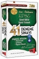 KPSS Lise-Önlisans Sayısal Bölüm 41 Deneme Sınavı 2014