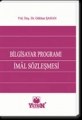 Bilgisayar Programı İmal Sözleşmesi