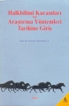 HALKBİLİMİ KURAMLARI VE ARAŞTIRMA YÖNTEMLERİ TARİHİNE GİRİŞ - 1.HM