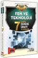 ÖABT Fen ve Teknoloji 7 Fasikül Deneme Sınavı ve Çözümleri