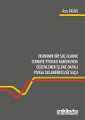 Ekonomik Bir Suç Olarak Sermaye Piyasası Kanununda Düzenlenen İşleme Dayalı Piyasa Dolandırıcılığı S