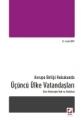 AVRUPA BİRLİĞİ HUK.ÜÇÜNCÜ ÜLKE VATANDAŞLARI /B