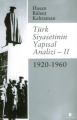 Türk Siyasetinin Yapısal Analizi II