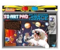 3D Solar Sistem ve Uzay (3D Art Pad Solar System And Space) - Eğitici Oyuncak