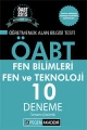 KPSS ÖABT Fen Bilimleri Fen ve Teknoloji 10 Deneme