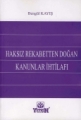 Haksız Rekabetten Doğan Kanunlar İhtilafı