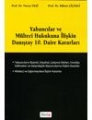 Yabancılar ve Mülteci Hukukuna İlişkin Danıştay  10. Daire Kararları