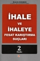 İhale ve İhaleye Fesat Karıştırma Suçları