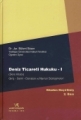 Deniz Ticareti Hukuku 1
