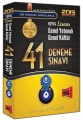 KPSS Genel Kültür Genel Yetenek 41 Deneme 2015
