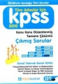 KPSS Genel Yetenek Genel Kültür Çıkmış Sorular (1999-2010) ÖSYM nin Sorduğu Tüm Sorular