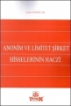  Anonim ve Limitet Şirket Hisselerinin Haczi