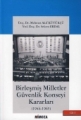 Birleşmiş Milletler Güvenlik Konseyi Kararları (1946-1965) Cilt:1