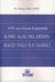 6183 Sayılı Kanun Kapsamında Kamu Alacaklarının Haciz Yolu ile Tahsili