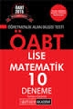 ÖABT Lise Matematik 10 Deneme 2015
