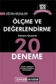 KPSS Eğitim Bilimleri Ölçme ve Değerlendirme 20 Deneme 2015