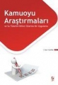  Kamuoyu Araştırmaları