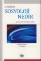 Sosyoloji Nedir?