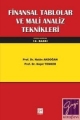 Finansal Tablolar ve Mali Analiz Teknikleri