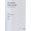 İş Hukuku Ders Kitabı Cilt:1