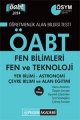 KPSS ÖABT Fen Bilimleri Fen ve Teknoloji Konu Anlatımlı 2014